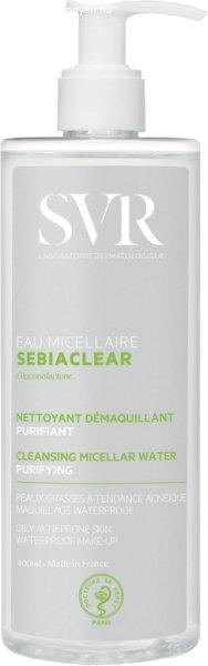 SVR Tisztító micellás víz Sebiaclear (Cleansing Micellar
Water) 400 ml