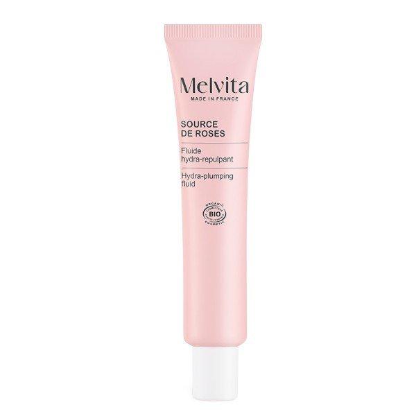 Melvita Hidratáló arcápoló fluid Source de Roses
(Hydra-Plumping Fluid) 40 ml