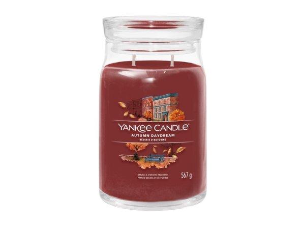 Yankee Candle Illatgyertya Signature üveg nagy Autumn Daydream 567 g