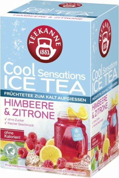 Teekanne cool sensations málna citrom ízű gyümölcs ice tea 45 g