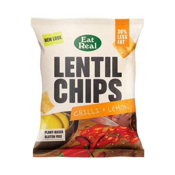 EAT REAL LENCSE CHIPS CHILI-CITROM 40G