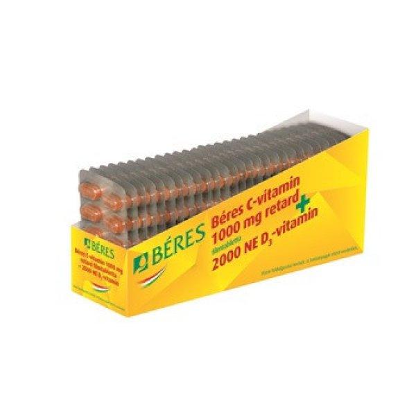 Béres c1000mg+d2000ne vitamin filmtabletta 10 db