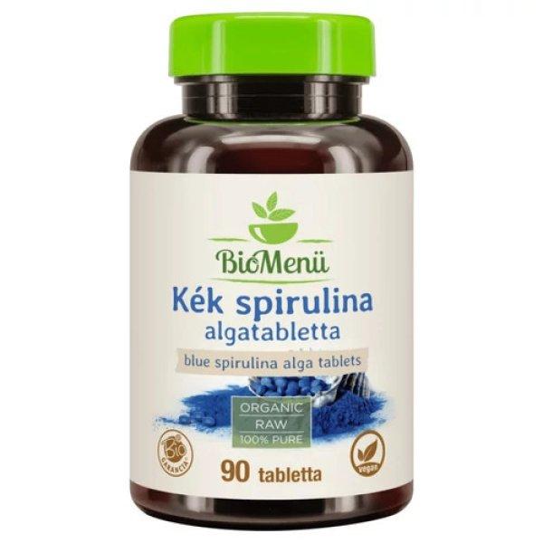 BioMenü bio kék spirulina alga kapszula 90 db