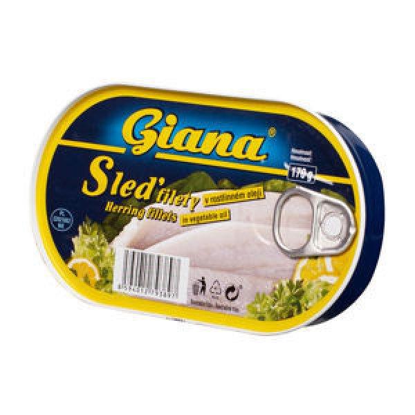 GIANA HERINGFILÉ OLAJBAN 170G