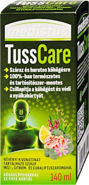 MEDISTUS TUSSCARE SZIRUP FELNŐTT 140ML