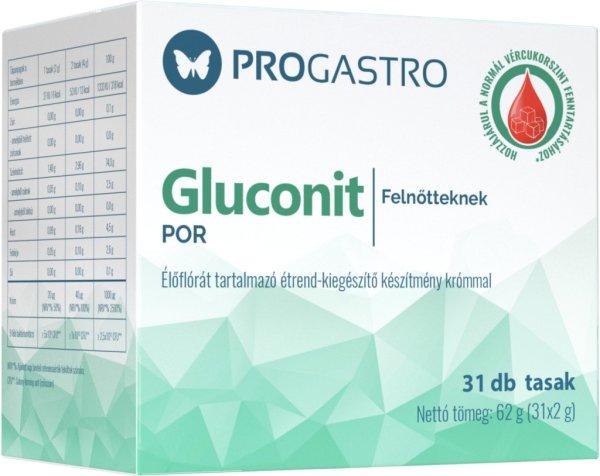 PROGASTRO GLUCONIT POR FELNŐTTEKNEK 31DB