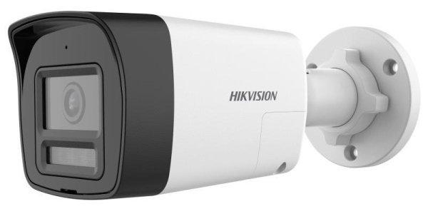 Hikvision DS-2CE16K0T-LXTS (2.8mm) 5 MP fix THD csőkamera, IR/láthatófény,
kétirányú audio, hang és fényriasztás