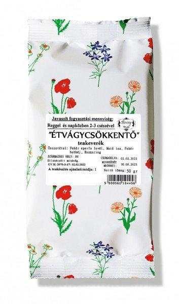 GYÓGYFŰ "ÉTVÁGYCSÖKKENTŐ" TEAKEVERÉK 50 g