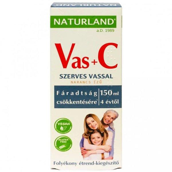 NATURLAND VAS+C VITAMIN SZIRUP 150 ml