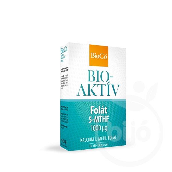 BIOCO FOLÁT 5-MTHF 1000MG BIOAKTÍV TABL.