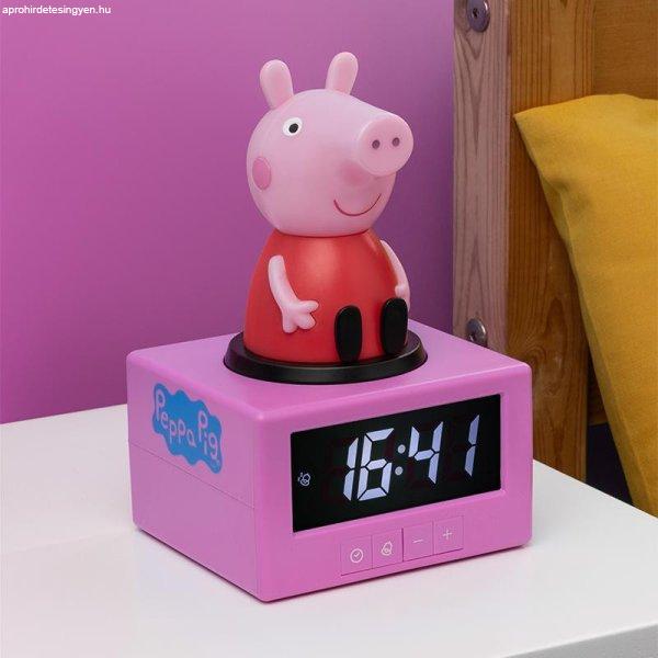 Peppa Malac Ikonos Ébresztő Óra (magasság: 15,60 cm)