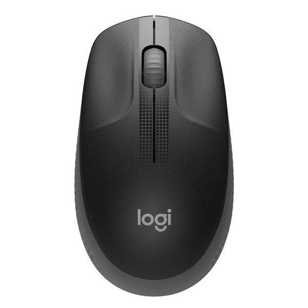 Logitech M190 Full-size vezeték nélküli egér, fekete