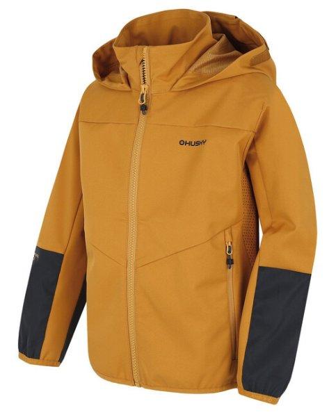 Husky Gyermek softshell dzseki Sonny K mustár