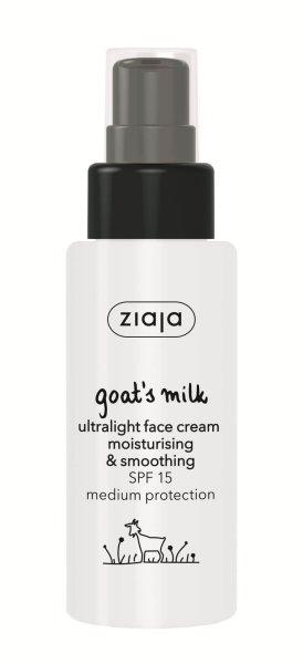 Ziaja Bőrsimító nappali krém SPF 15 (Ultra Light Face
Cream) 50 ml