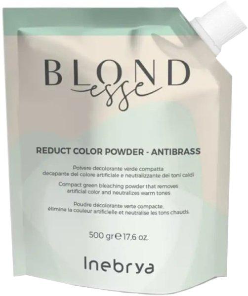 Inebrya Zöld hajvilágosító púder Blondesse (Reduct
Color Powder - Antibrass) 500 g