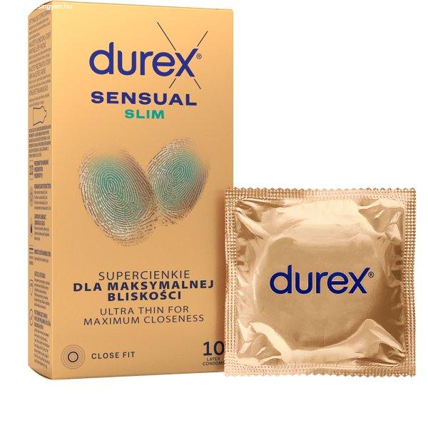 Durex Óvszer Sensual Slim 10 db