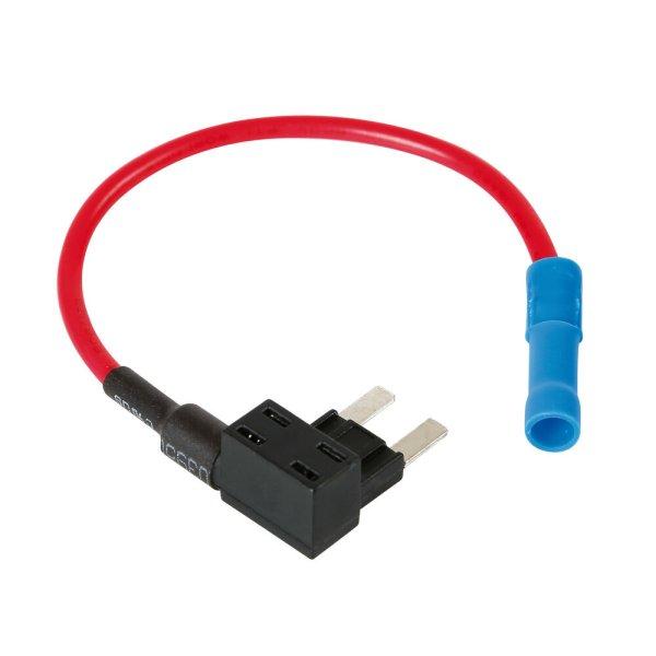 Biztosíték elosztó adapter 2db mini késes biztosítékhoz 12/24V Maxeed
83135