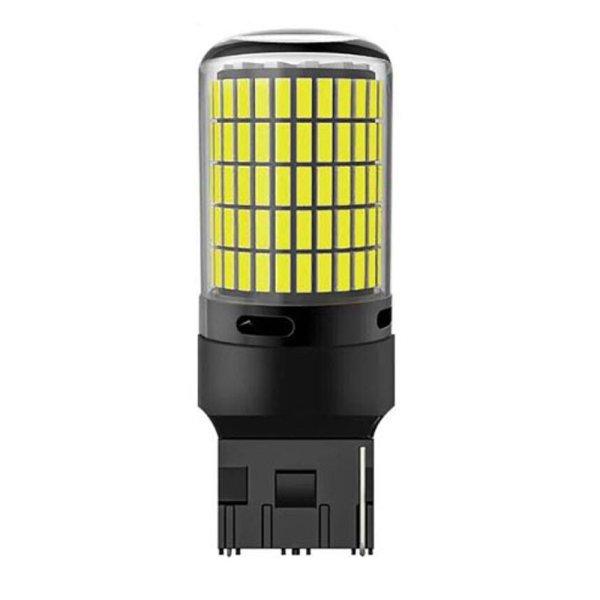 LED 12V/21W T20 144SMS W21W japán autó izzó 12-48V CANBUS 7440 22001