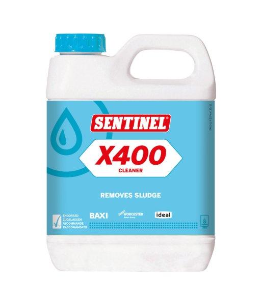 SENTINEL X400 iszapeltávolító és tisztító adalék régi rendszerekhez, 1
liter