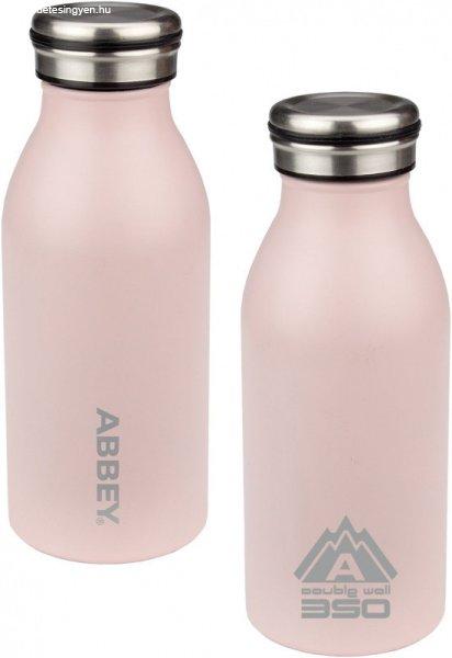 Abbey Victoria Light Pink termosz, 350 ml