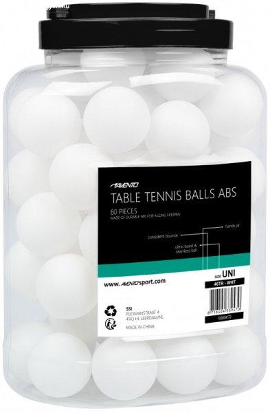 Avento PP fehér ping-pong labda, 60 db