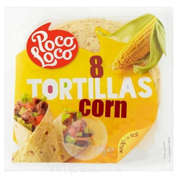 Poco Loco Kukoricás lágy tortilla 320g