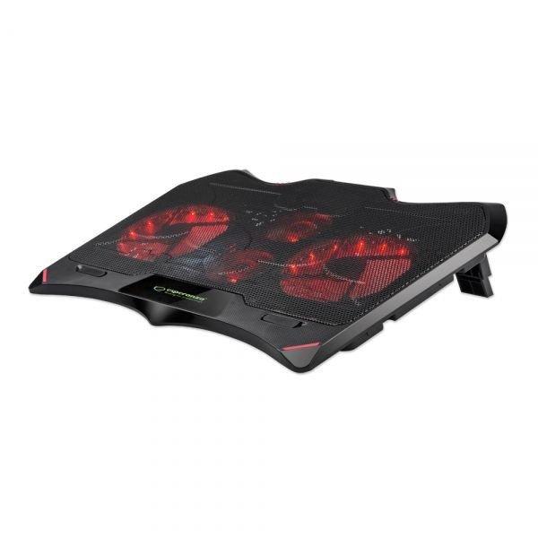 Esperanza Buran Gamer Notebook hűtőpad Black