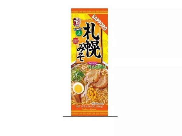 Itsuki Ramen Sapporo Miso japán stílusú instant tésztaleves 186g