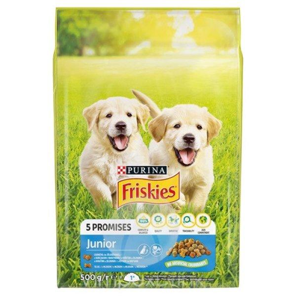 FRISKIES Junior Csirke száraz kutya 500g