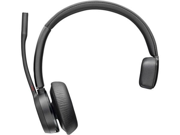 Poly Plantronics Voyager 4310 Microsoft Teams Certified USB-C Headset with
Charge Stand