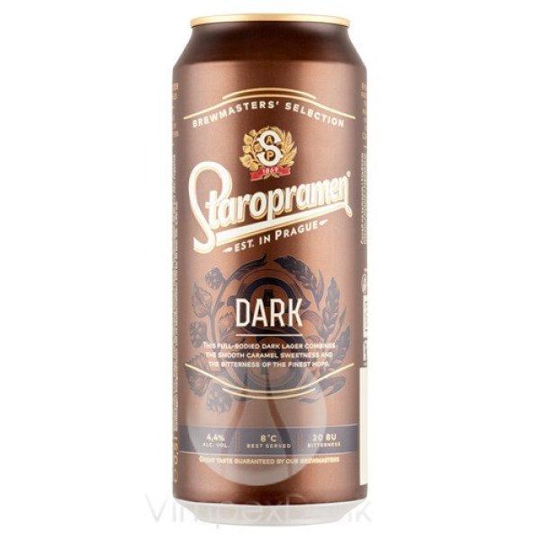 Staropramen DARK 0,5l dobozos /24/