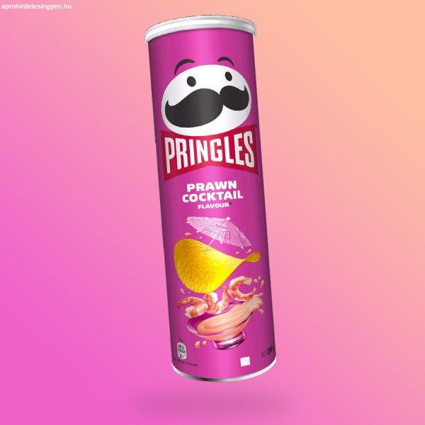 Pringles Prawn Cocktail garnélarák koktél ízű chips 165g