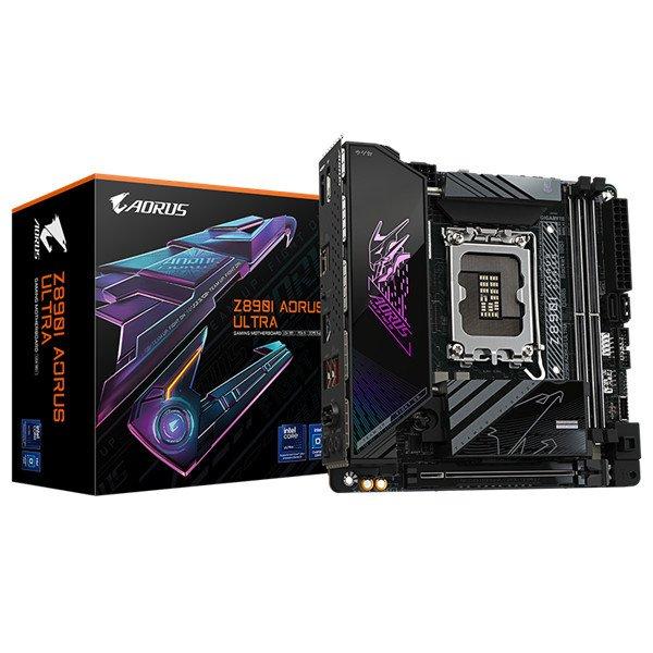 GIGABYTE Alaplap S1851 Z890I AORUS ULTRA INTEL Z890, mini-ITX