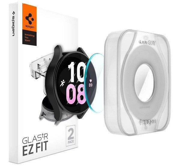 SPIGEN EZ FIT kijelzővédő üveg 2db (2.5D, 0.2mm, ultravékony, 9H)
ÁTLÁTSZÓ Samsung Galaxy Watch 5 Pro eSIM 45 mm (SM-R925), Samsung Galaxy
Watch 5 Pro 45 mm (SM-R920)