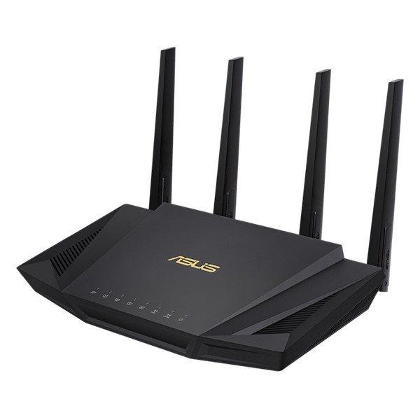 ASUS Wireless Router Dual Band AX3000 1xWAN(1000Mbps) + 4xLAN(1000Mbps) + 1xUSB,
RT-AX58U V2