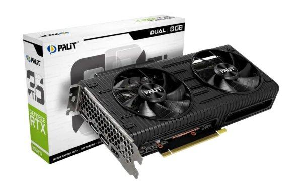 Palit GeForce RTX 3060 Ti 8GB GDDR6 használt videokártya