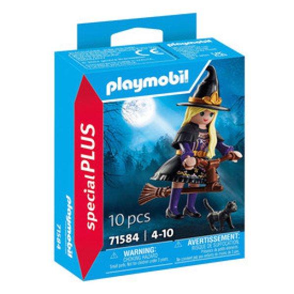 Playmobil Boszorkány macskával