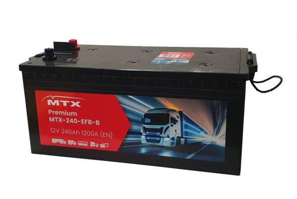 MTX EFB akkumulátor 12V 240Ah 1200A 