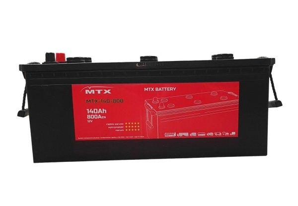 MTX akkumulátor 12V 140Ah 800A