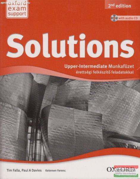 Solutions Upper-Intermediate Munkafüzet - Érettségi felkészítő
feladatokkal Second Edition