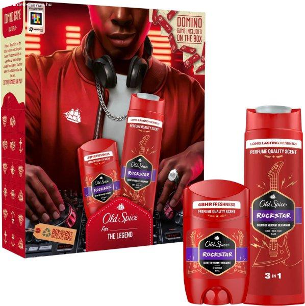 Old Spice Bőrápoló ajándékszett Rockstar