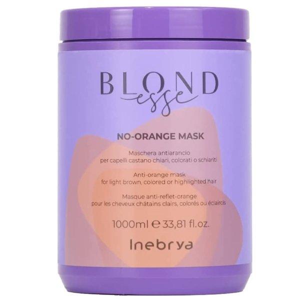 Inebrya Maszka a narancssárga tükröződés ellen
Blondesse No-Orange (Anti-Orange Mask) 1000 ml