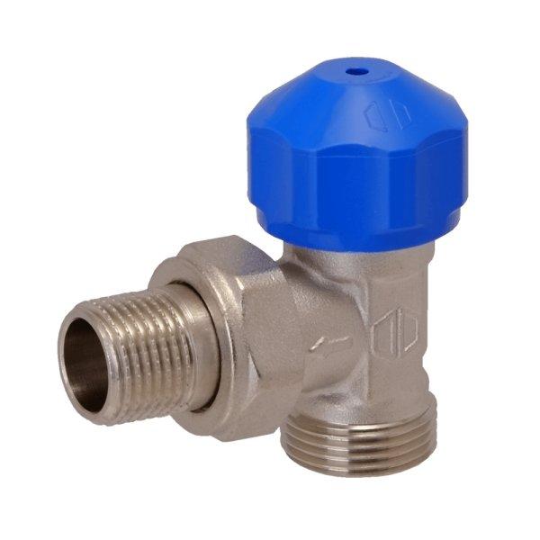 FixTrend előbeállítható sarok termosztatikus radiátorszelep, 1/2" x
G3/4"