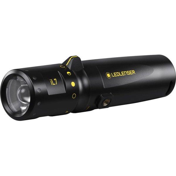 LEDLENSER iL7 Robbanásbiztos ATEX lámpa 340 lm, CRI65, 2/22 zóna, 3xAA