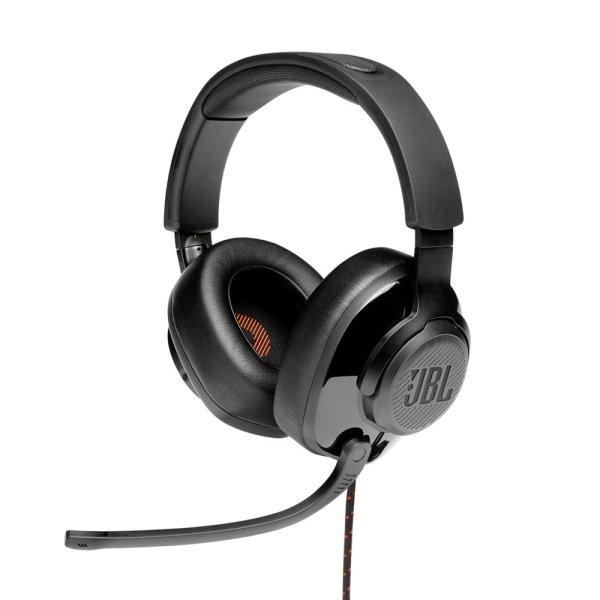 JBL QUANTUM 300 BLACK gamer fejhallgató