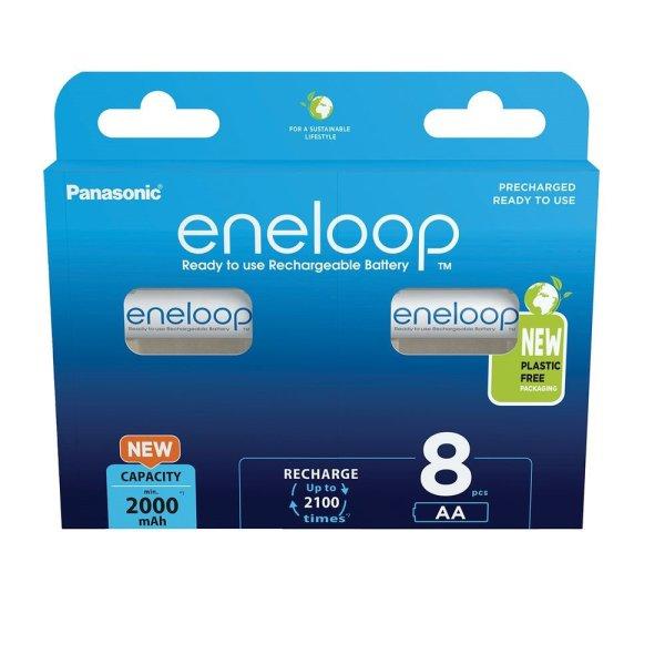 eneloop BK-3MCDE/8BE AA/ceruza 2000mAh Ni-MH akkumulátor 8db/csomag