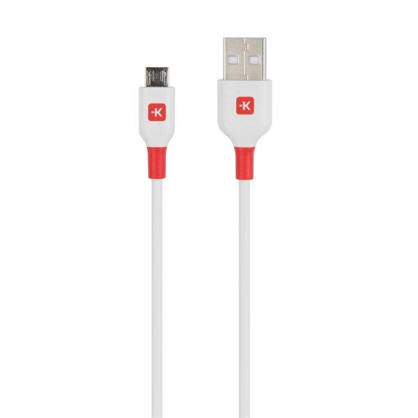 SKROSS szinkronkábel micro USB csatlakozóval - 120 cm