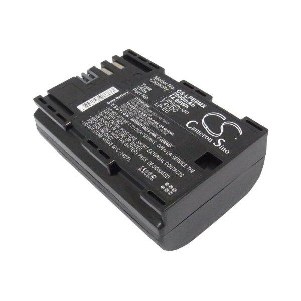 Canon LP-E6N, LP-E6, LP-E6N 7.4V 2000mAh utángyártott akku Li-ion