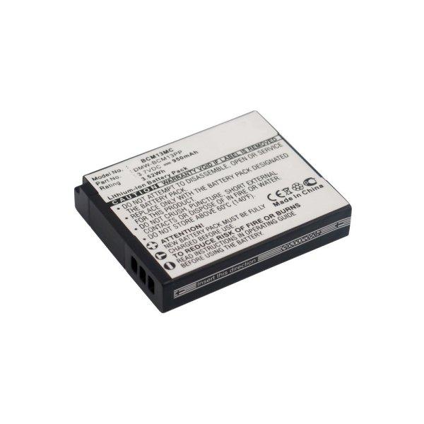 Panasonic DMW-BCM13, DMW-BCM13E, DMW-BCM13PP 3.7V 950mAh utángyártott akku
Li-ion