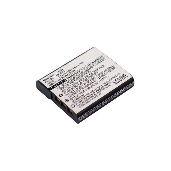 Sony NP-FG1, NP-BG1, NP-FG1 3.7V 1000mAh utángyártott akku Li-ion